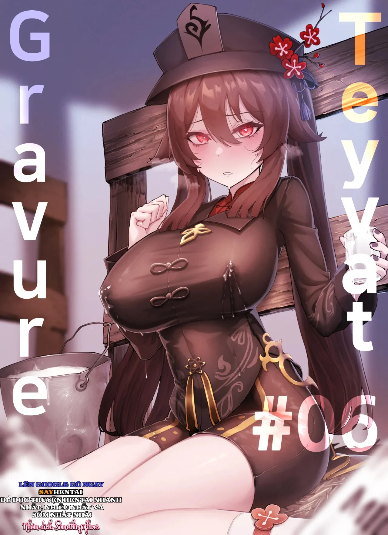 Teyvat Gravure phần 6_ Hu Tao - Không che