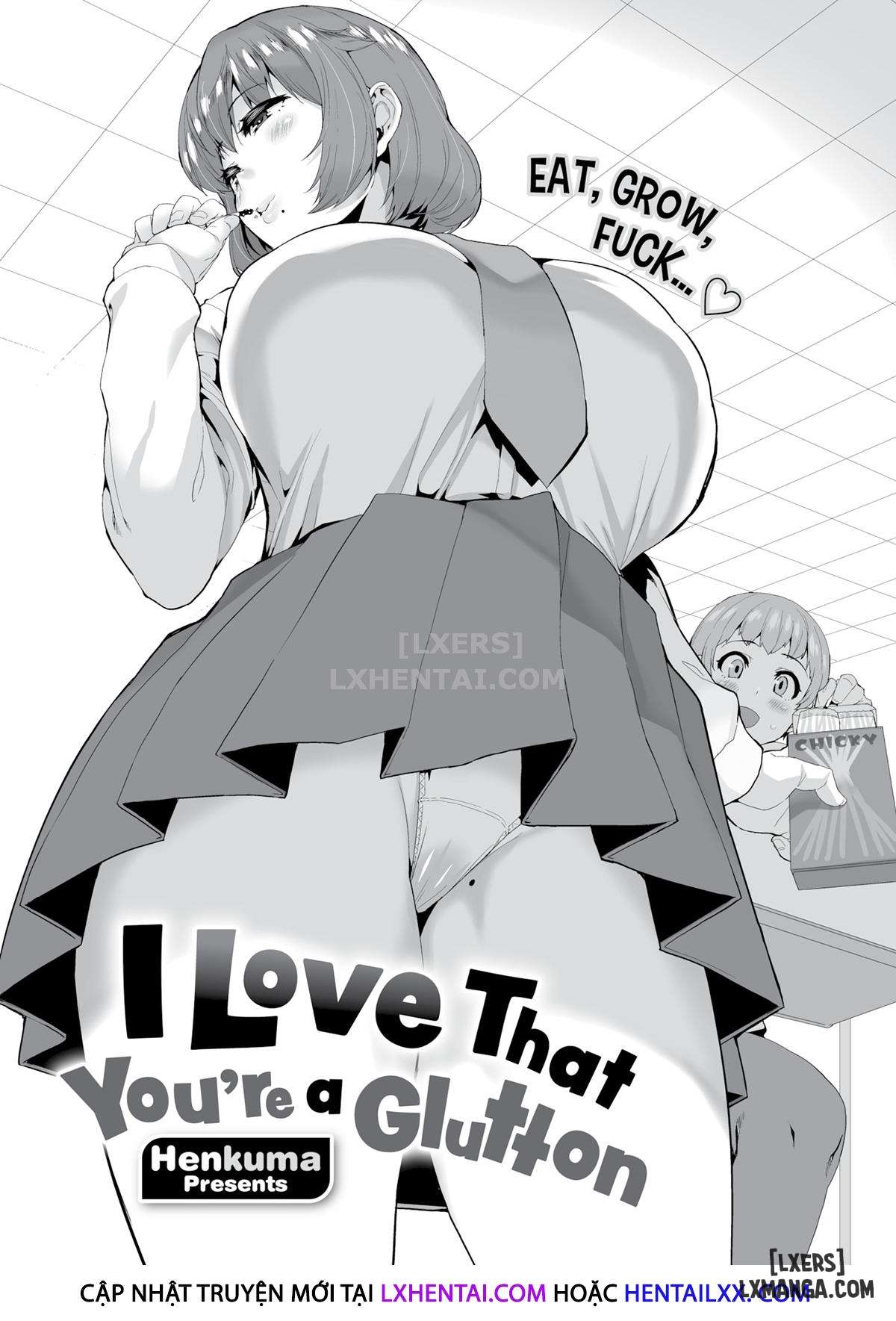 I Love That You're a Glutton