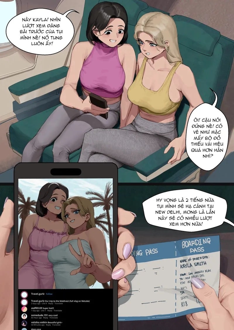 Cô nàng du lịch - Kayla & Da - Yoon- remake